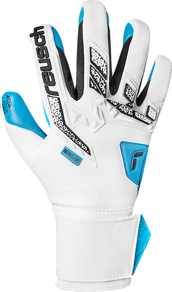 Reusch Attrakt Freegel Aqua 5570439 1126 weiss schwarz gelb front